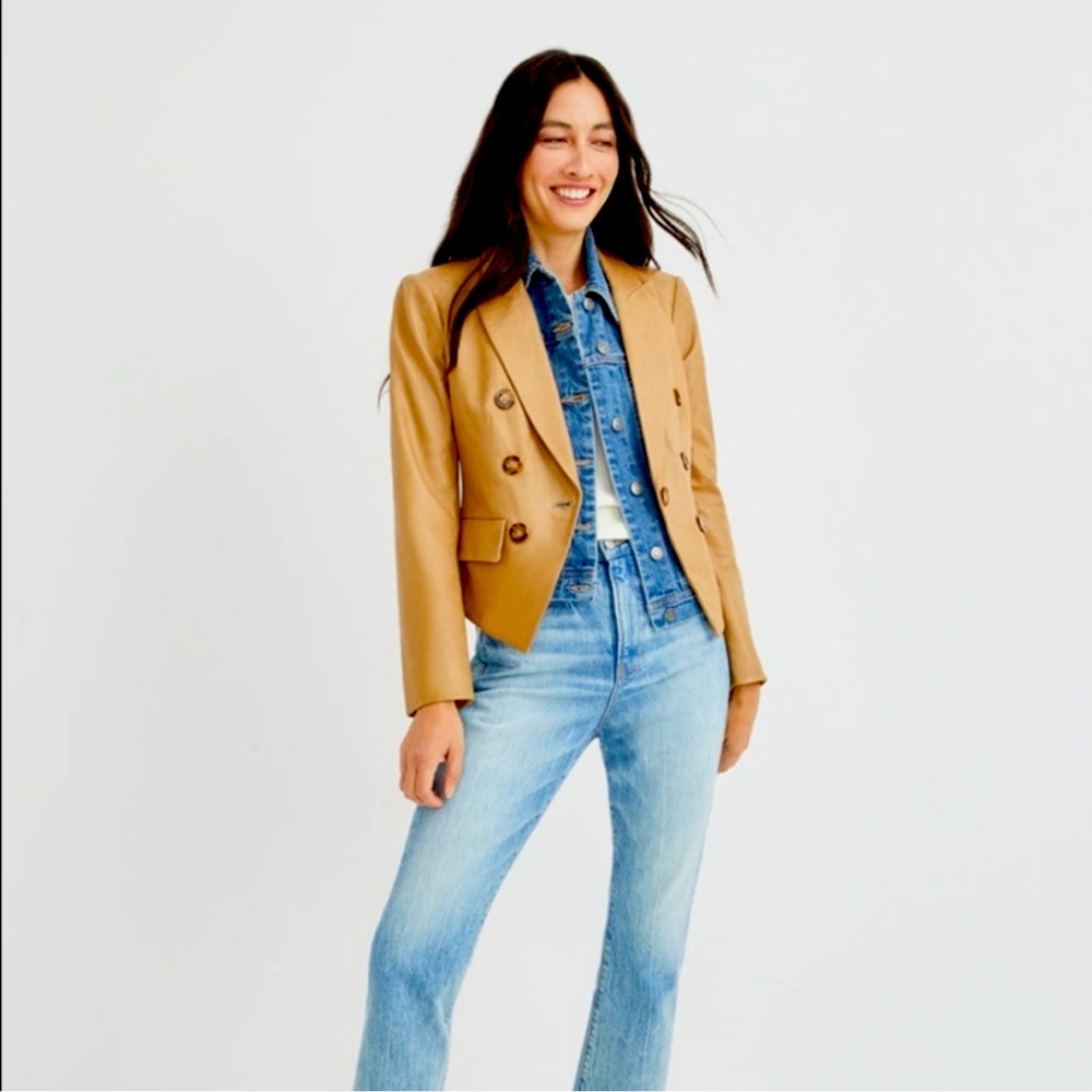 Veronica Beard Jacket Sz 6 100% Leather

Like new